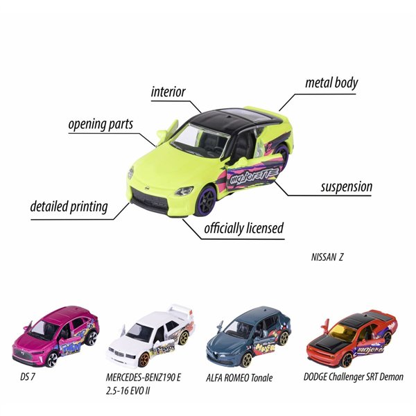 Set of cars Majorette SL 11