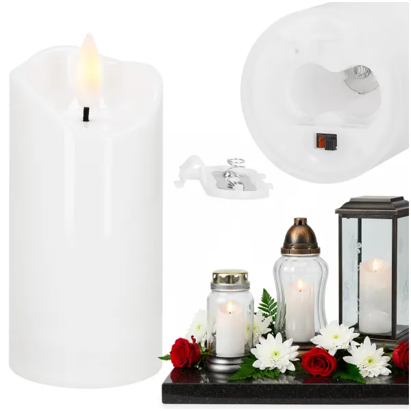 Springos LED Candle HA7552, 9.5 x 5 cm