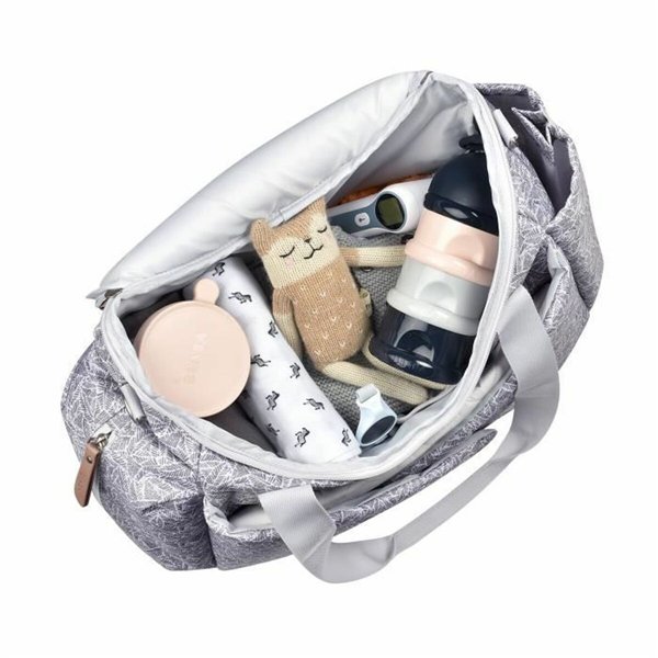 Diaper Changing Bag Béaba Sydney Jungle Grey