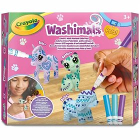 Drawing Set Crayola Washimals (3 Pieces) (3 Units)