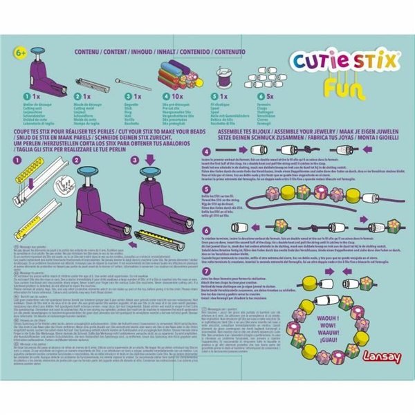 Glass beads Lansay Cutie Stix