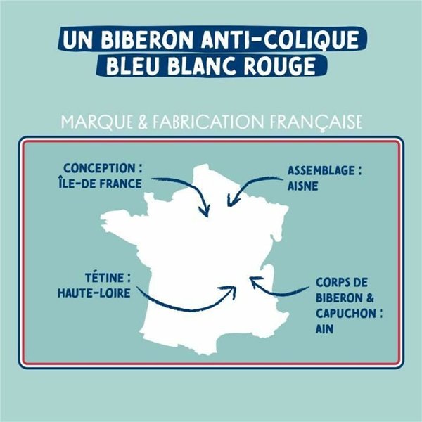 Baby's bottle Dodie 270 ml (3 Units)