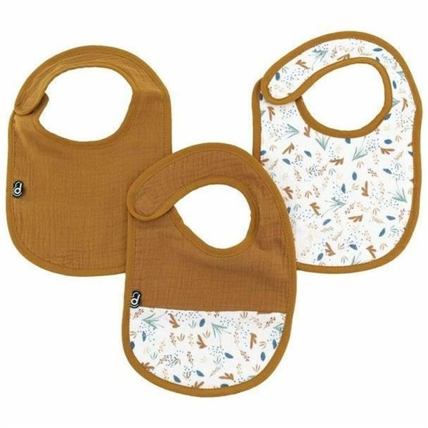 Bib Domiva Cotton 3 Pieces (3 Units)