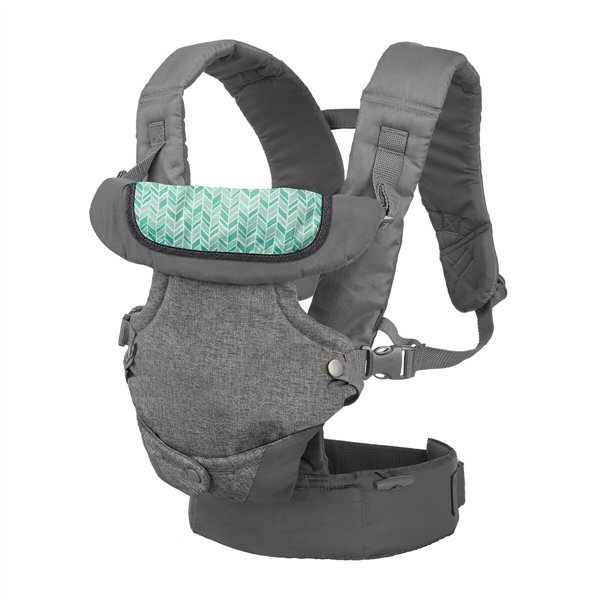 Baby Carrier Backpack Infantino Flip Ergo Grey + 0 Months