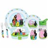 Dinnerware Set Fun House Plastic 6 Pieces