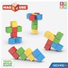 Construction set Geomag Magicube Recycled Creative Set