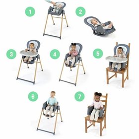 Highchair Ingenuity Grey