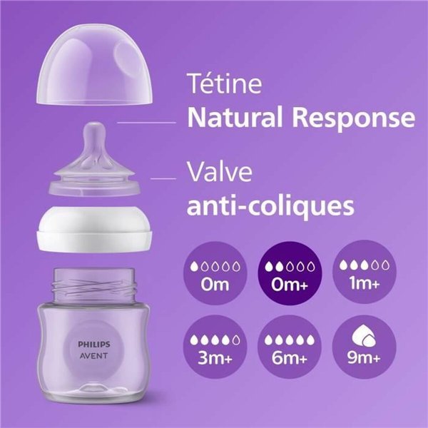 Baby's bottle Philips 125 ml 2 Pieces