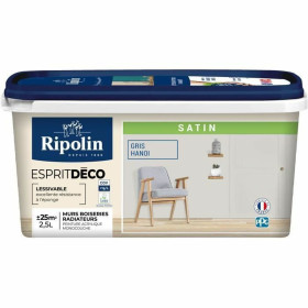 Acrylic paint Ripolin Dark grey 250 ml
