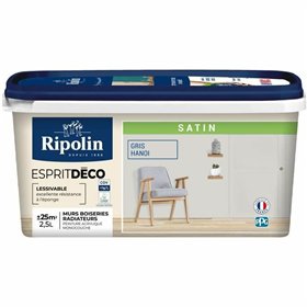 Acrylic paint Ripolin Dark grey 250 ml