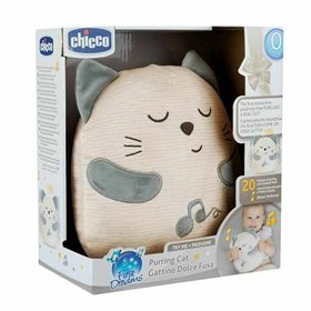 Soft toy with sounds Chicco Cat White
