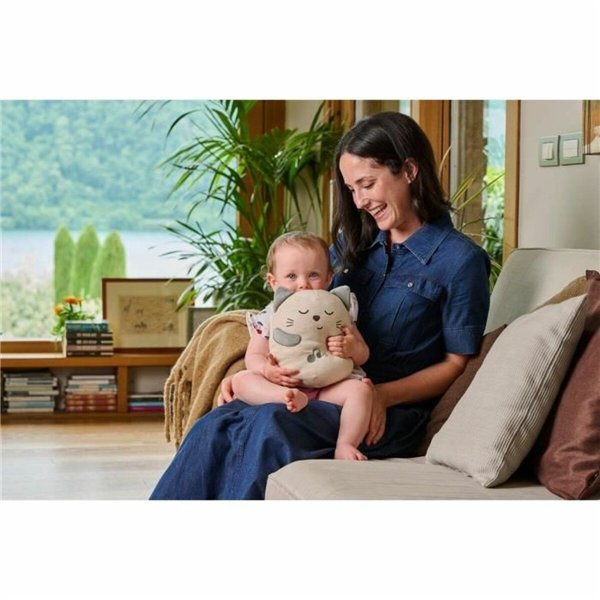 Soft toy with sounds Chicco Cat White