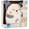 Soft toy with sounds Chicco Cat White