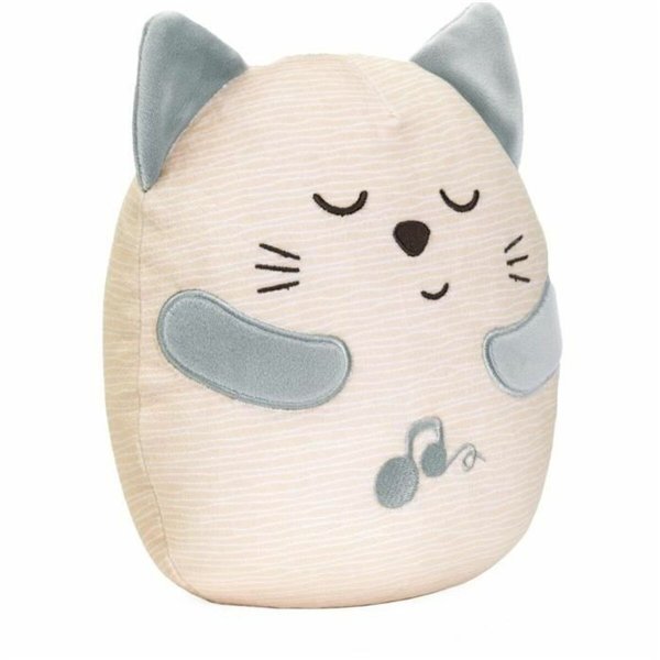 Soft toy with sounds Chicco Cat White