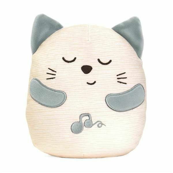 Soft toy with sounds Chicco Cat White