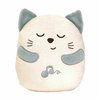 Soft toy with sounds Chicco Cat White