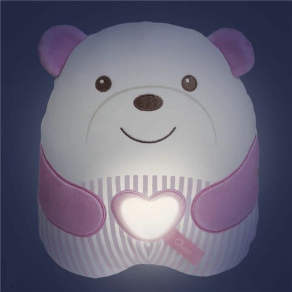 Fluffy toy Chicco Pink Rose