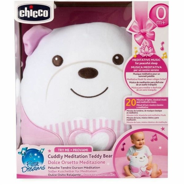Fluffy toy Chicco Pink Rose