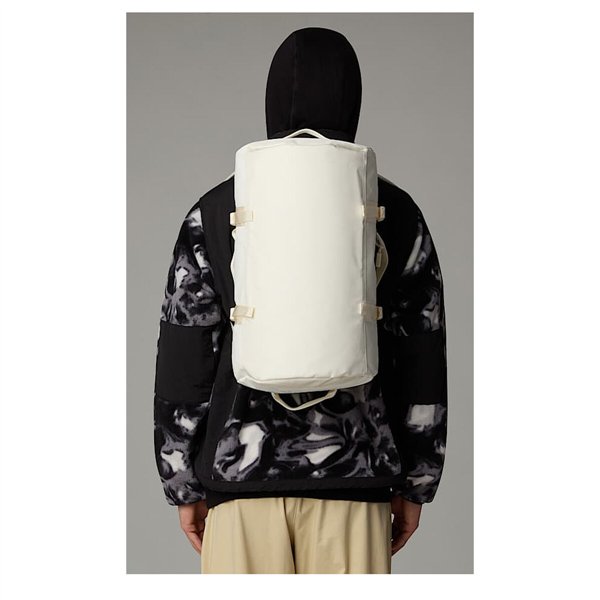 School Bag Smiley White Black