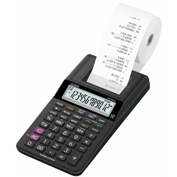 Printer calculator Casio