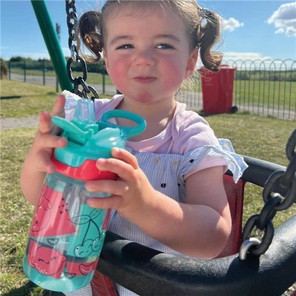 Training Glass Nûby Pink 360 ml