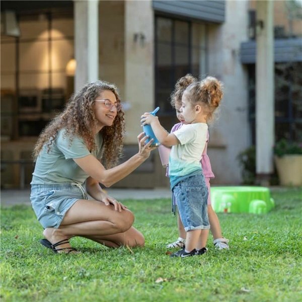 Training Glass Nûby Blue