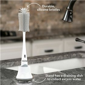 Bottle and Teat Cleaning Brush Nûby Ergonomic handle