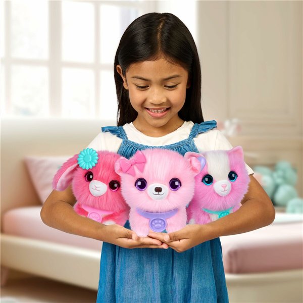 Fluffy toy Moose Toys Pink Plastic