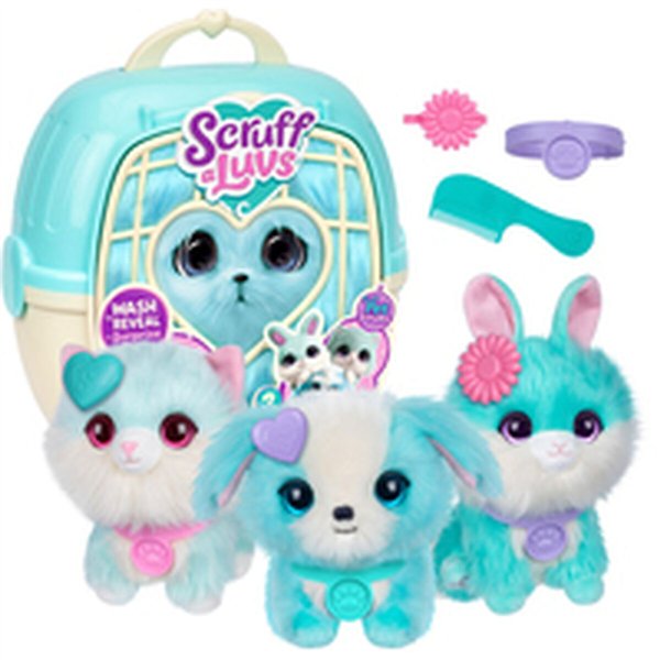 Fluffy toy Moose Toys Blue Plastic