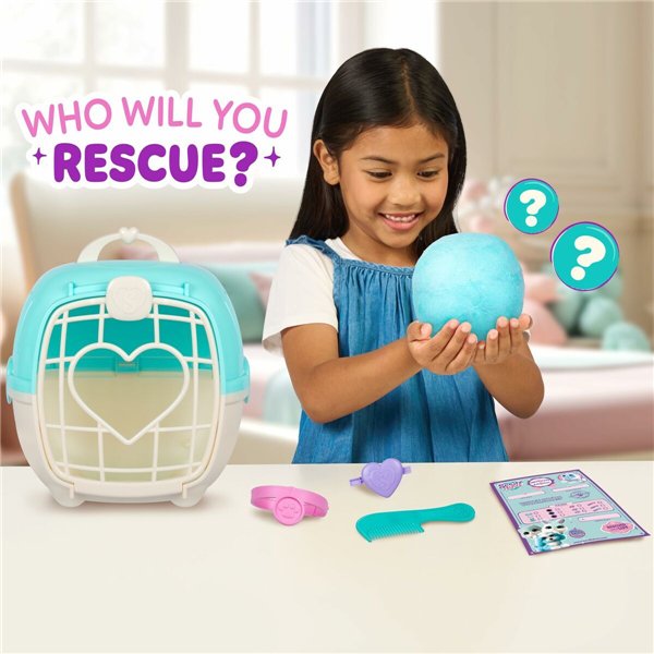 Fluffy toy Moose Toys Blue Plastic