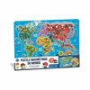 Puzzle Clementoni Magnetic World Map 110 Pieces