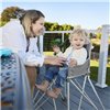 Highchair Bright Starts Pop N Dine Grey
