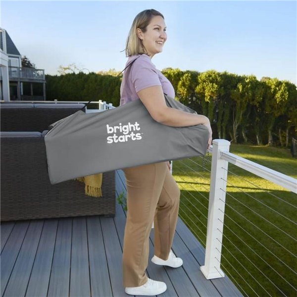 Highchair Bright Starts Pop N Dine Grey