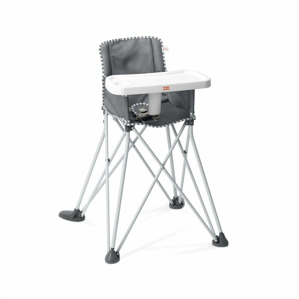 Highchair Bright Starts Pop N Dine Grey