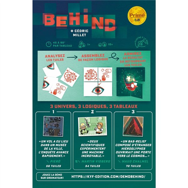 Board game Asmodee Behind