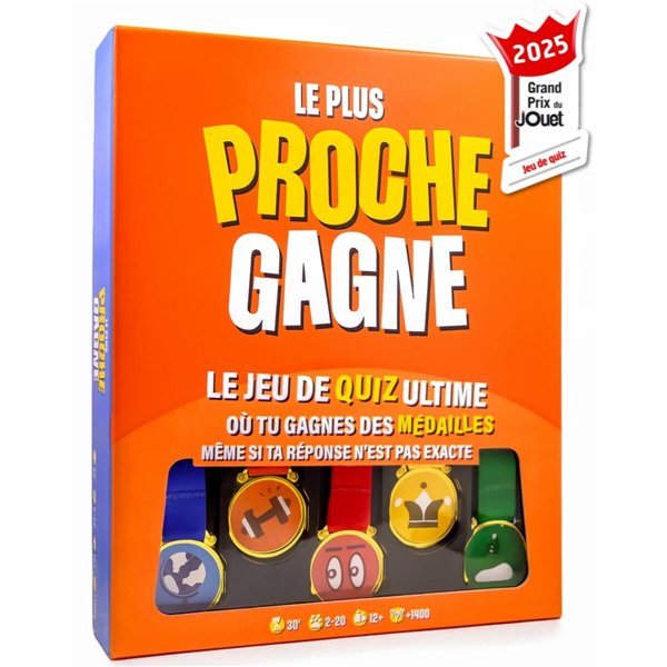 Board game Asmodee The Closest Wins: The Ultimate Quiz Game