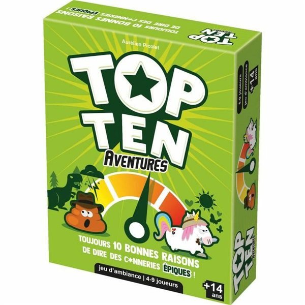 Board game Asmodee Top Ten Adventures