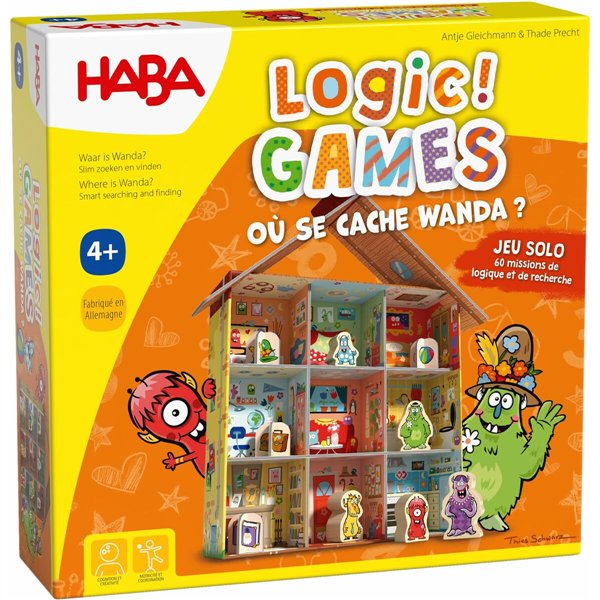Board game HABA Logic Games - Where is Wanda?