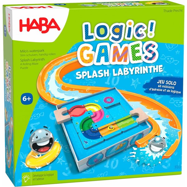 Board game HABA Logic Games - Splash Labyrinth