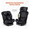 Car Chair Babyauto LOLO IBELT Black 0 (de 0 a 10 kilos) I (9 - 18 kg) II (15-25 kg) III (22 - 36 kg) Children's ECE R129/04