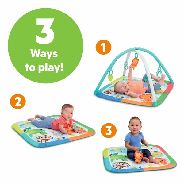 Play mat Bright Starts Jungle Multicolour