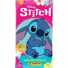 Pack of stickers Panini Stitch Amazing Worlds 120 Pieces