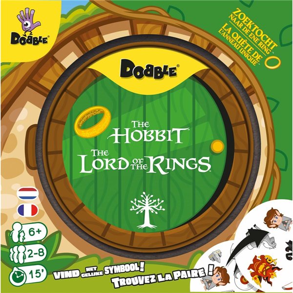 Board game Asmodee Dobble The Lord of the Rings