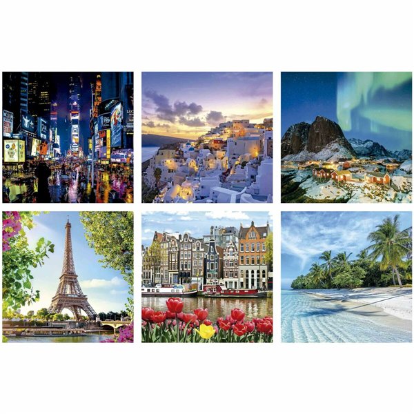 Puzzle Educa 3D 216 Pieces (6 Units)