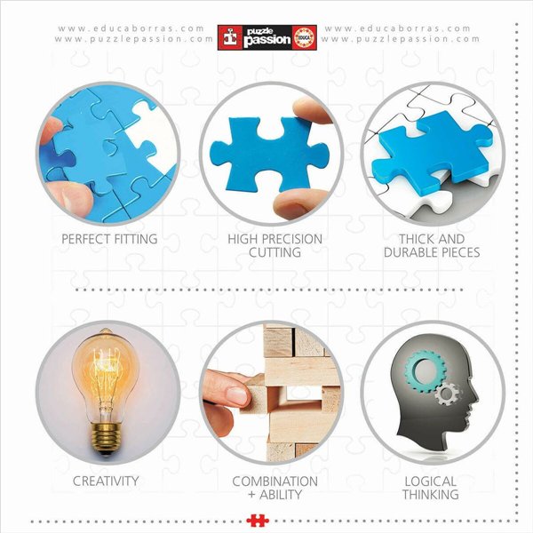 Puzzle Educa 3D 216 Pieces (6 Units)