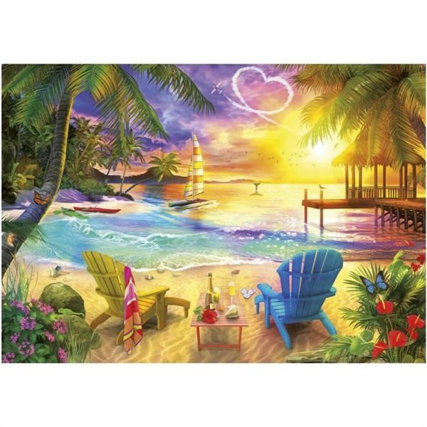 Puzzle Educa Love Beach 1000 Pieces