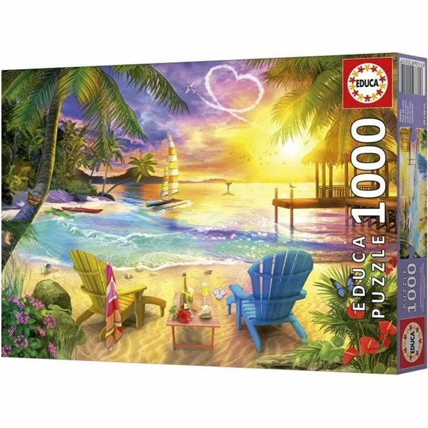 Puzzle Educa Love Beach 1000 Pieces