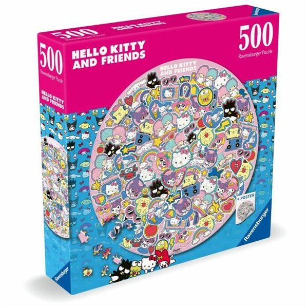 Puzzle Hello Kitty Hello Kity and friends 500 Pieces