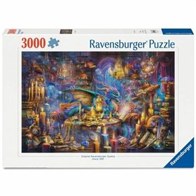 Puzzle Ravensburger Dragon's Library 3000 Pieces