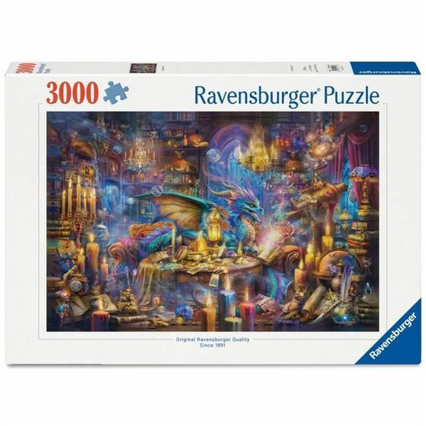 Puzzle Ravensburger Dragon's Library 3000 Pieces